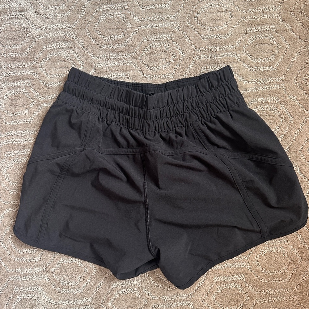 Too small but the cutest lulu shorts ever ! Wish I could find this style again